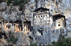 Iykische Felsengrbern bei Dalyan
